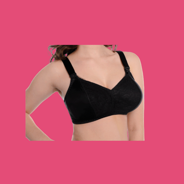 TAB Bra - Vertical Seamed - PINK (38B-42JJ)