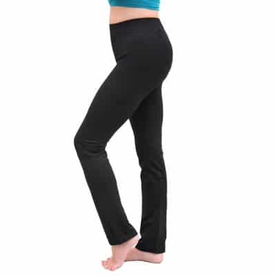 Firma Energywear Yoga Pants﻿ 4-way stretch construction – thicker and less sheerness on the body Made with a special yarn which provides far-infrared benefits to the wearer by reflecting a specific part of the body’s heat back to the body Increased skin blood micro-circulation and thermoregulation Improved recovery & muscle recovery – excellent for travel compression & chronic pain/fatigue